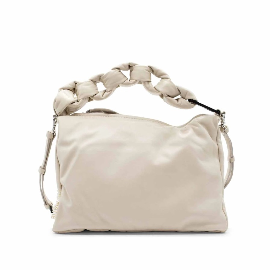 Women VIC MATIE | Vittoriagusseted Ivory Bag