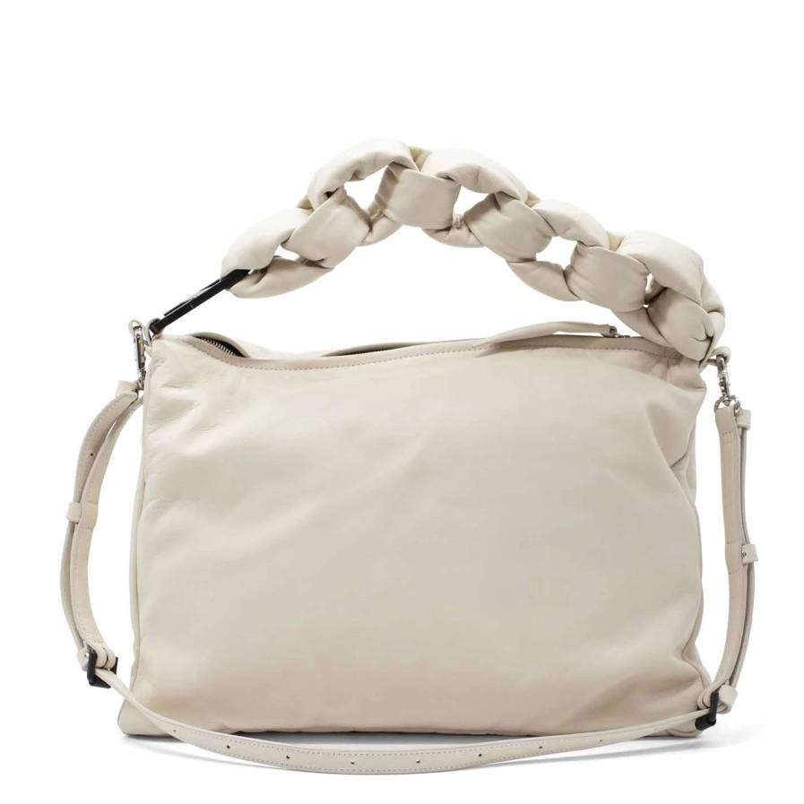 Women VIC MATIE | Vittoriagusseted Ivory Bag