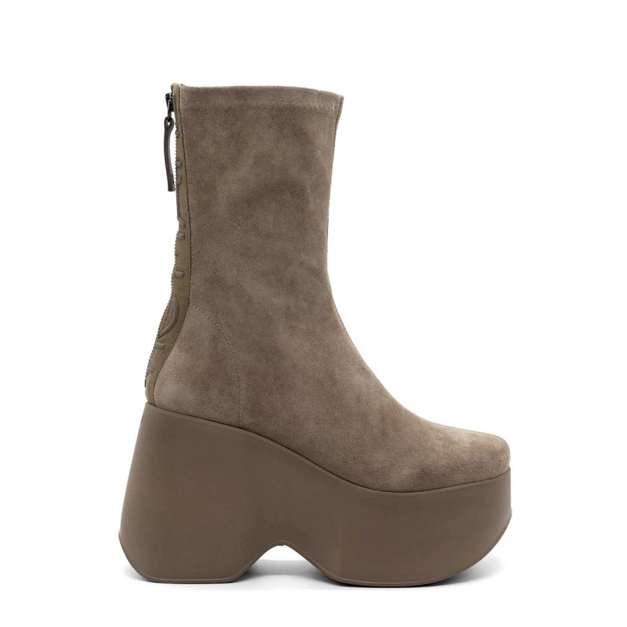 Women VIC MATIE | Yoko Dove-Grey Ankle Boots