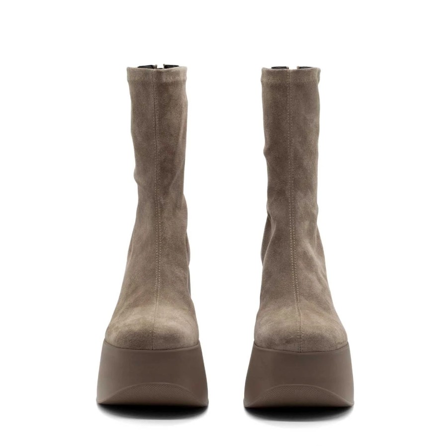 Women VIC MATIE | Yoko Dove-Grey Ankle Boots