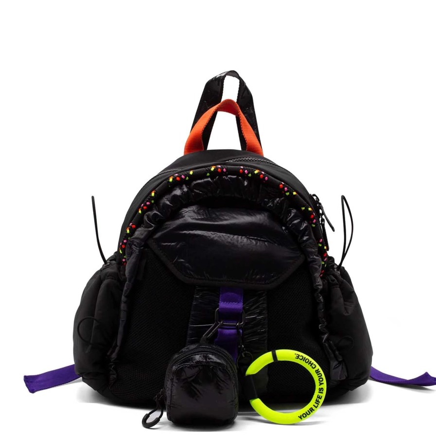 Men VIC MATIE | Jamie Black/Purple/Orange Backpack