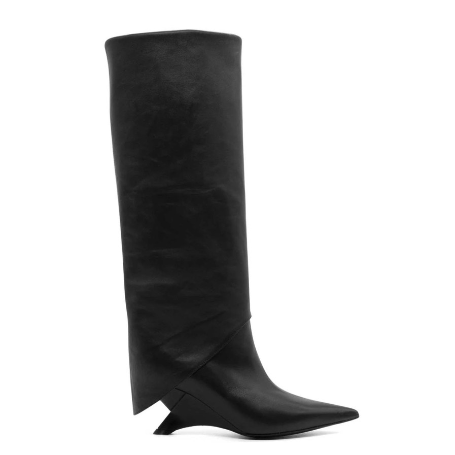 Women VIC MATIE | Swan Black Tube Boots