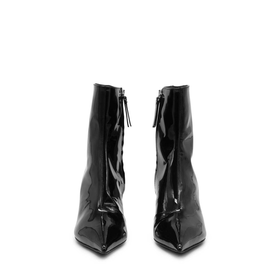 Women VIC MATIE | Swan Black Patent Ankle Boots