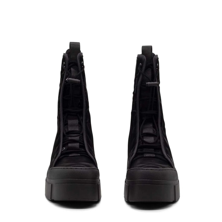 Women VIC MATIE | Roccia Black Combat Boots