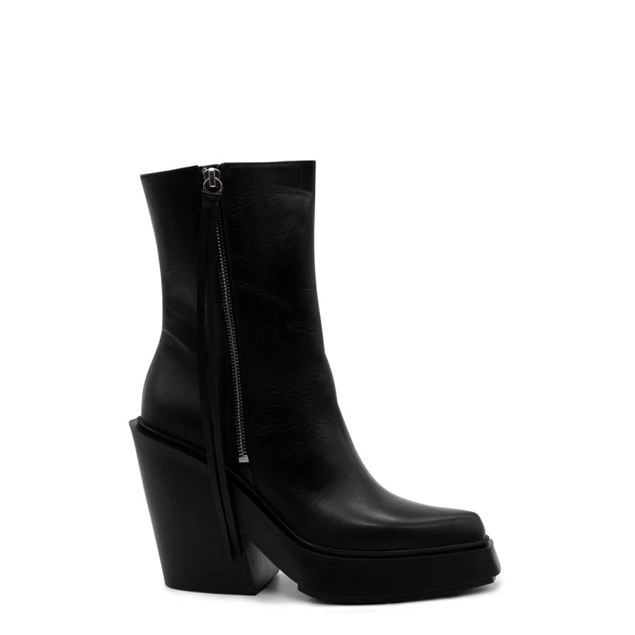 Women VIC MATIE | Tetrix Black Ankle Boots