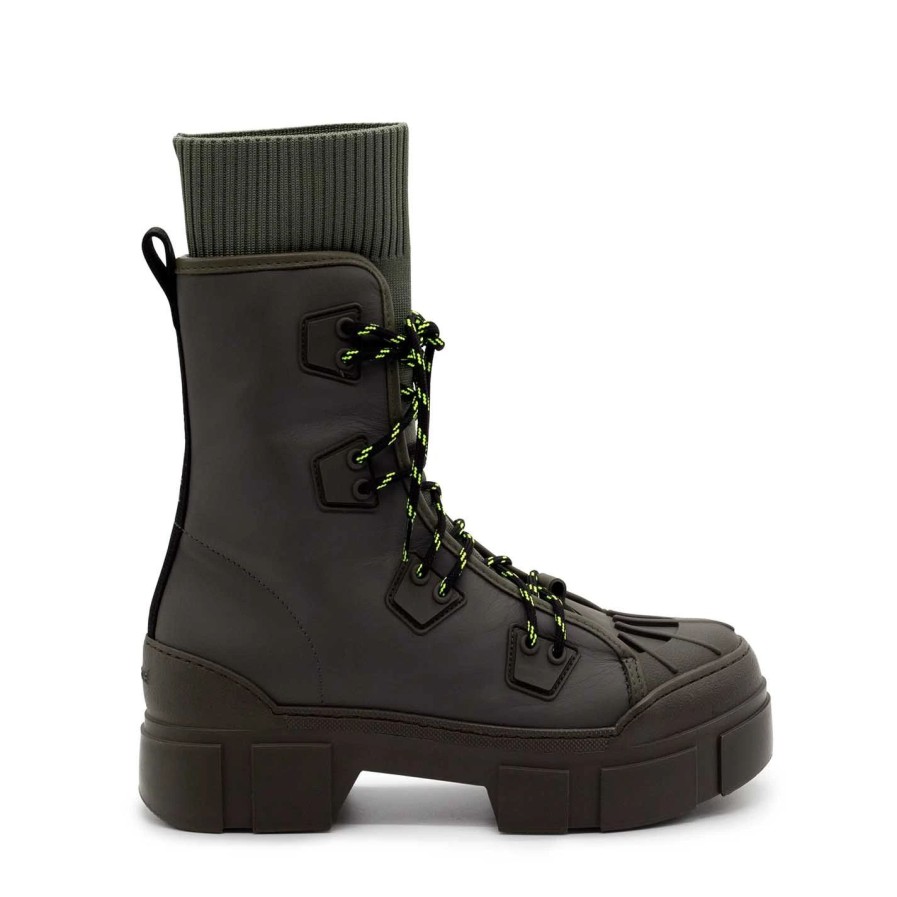 Women VIC MATIE | Roccia Khaki Trekking Combat Boots