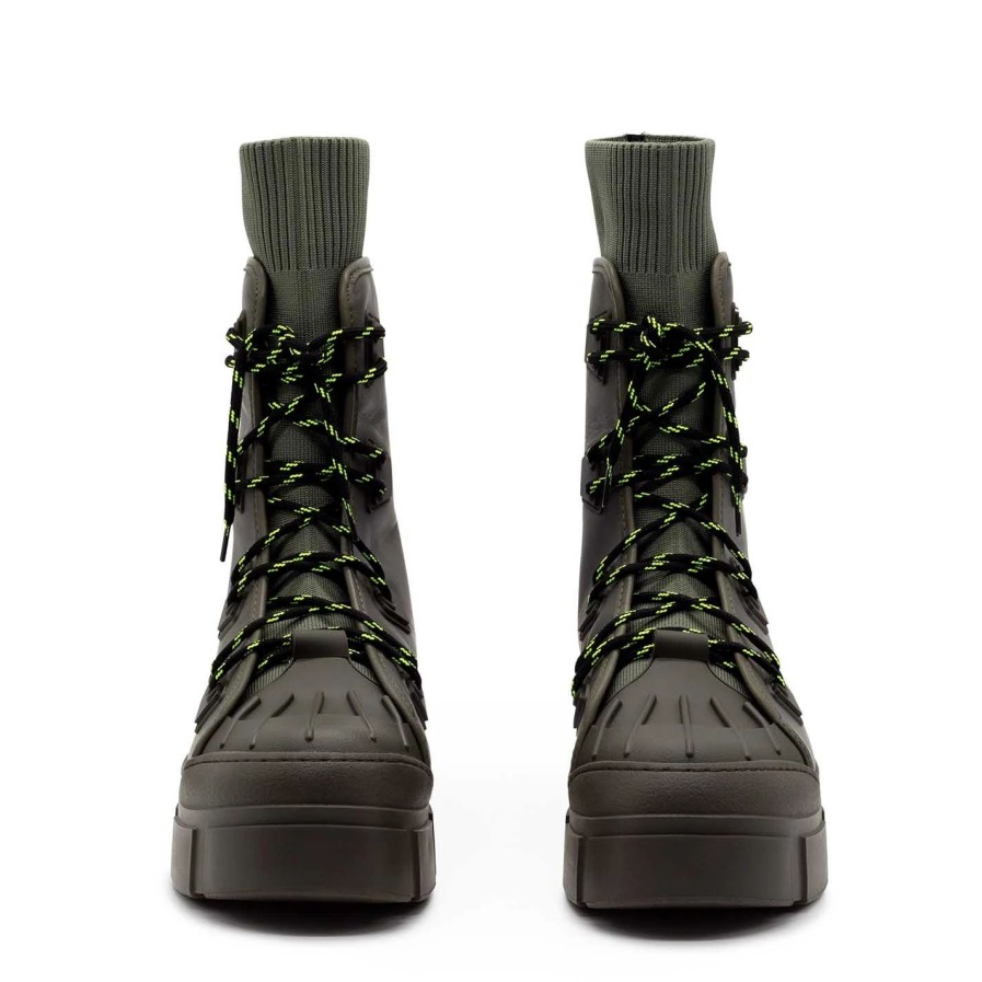 Women VIC MATIE | Roccia Khaki Trekking Combat Boots