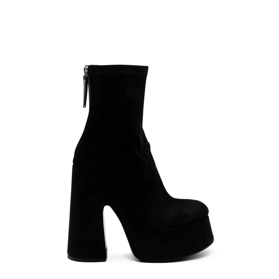 Women VIC MATIE | Flare Black Ankle Boots