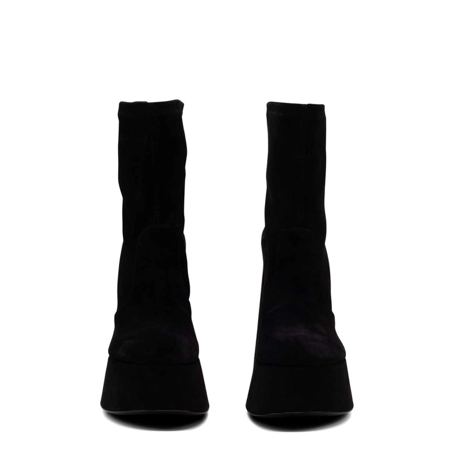 Women VIC MATIE | Flare Black Ankle Boots