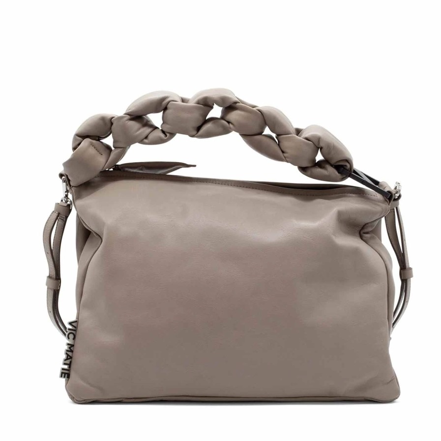 Women VIC MATIE | Vittoriagusseted Clay-Grey Bag