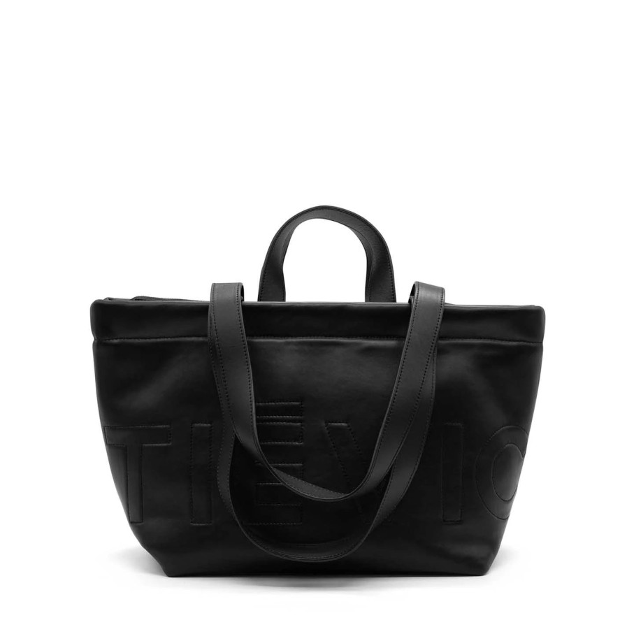 Women VIC MATIE | Genalarge Black Shopper Bag