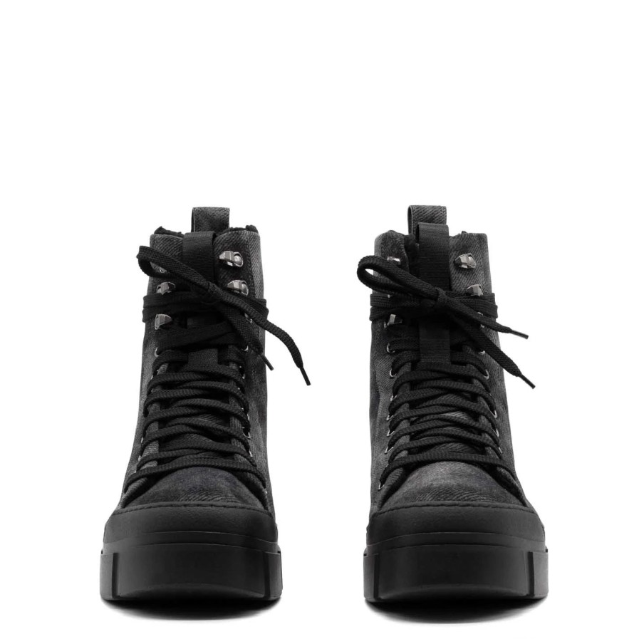 Men VIC MATIE | Men'S Roccia Anthracite Combat Boots