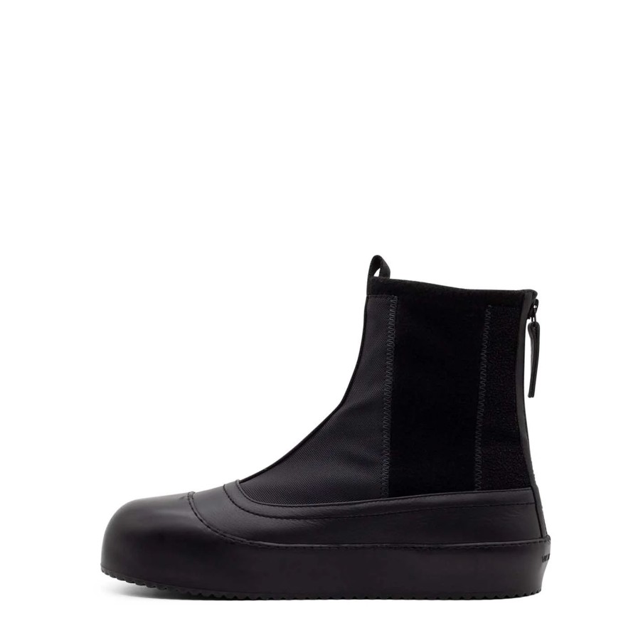 Vic Matie zipped wedge ankle boots - Black