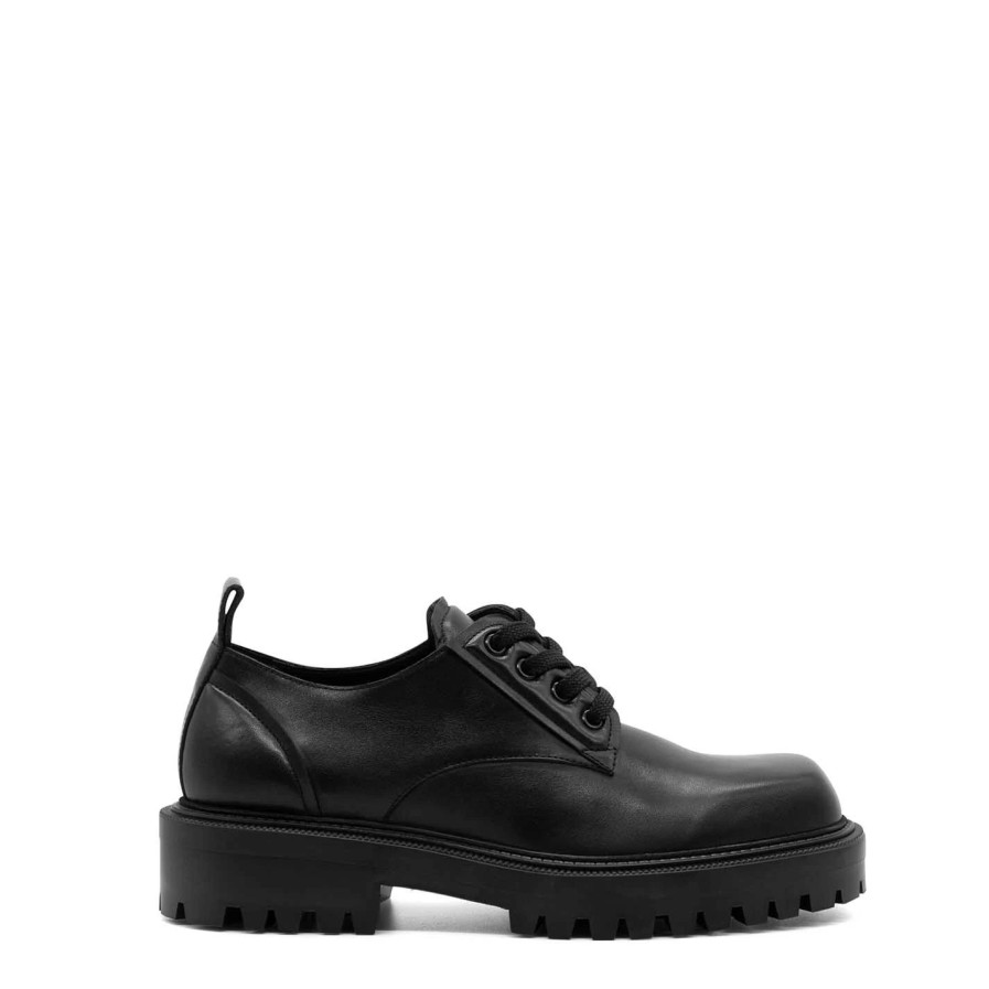 Men VIC MATIE | Black Lug-Sole Oxfords