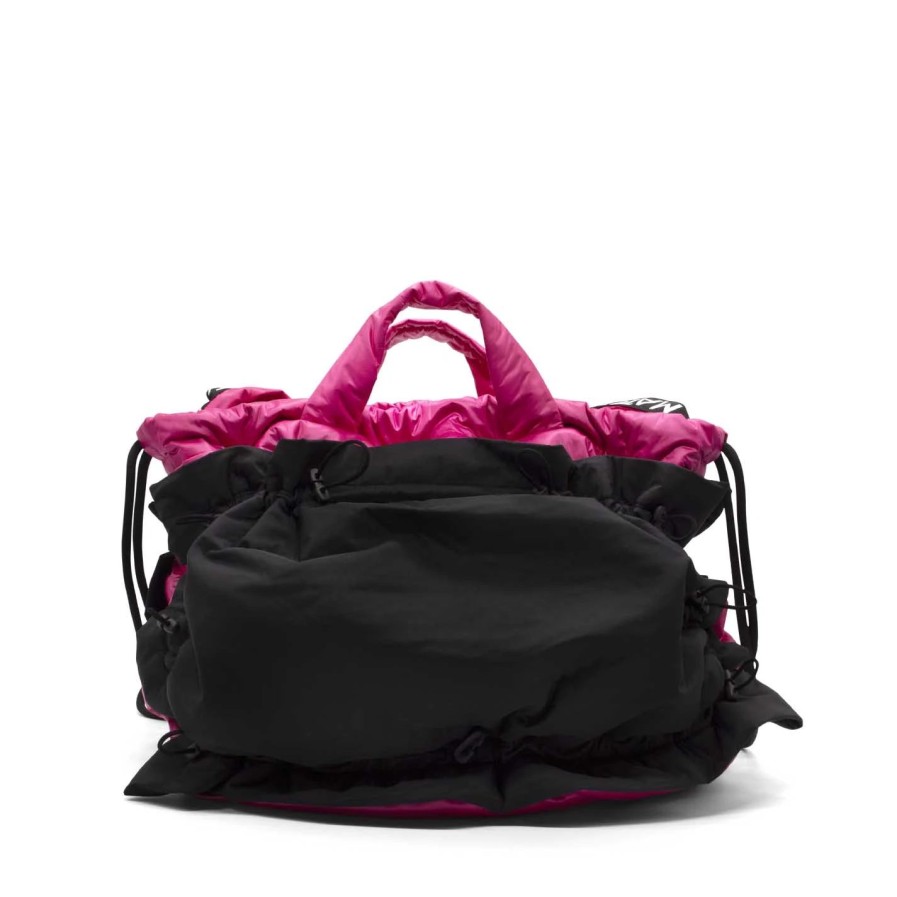 Women VIC MATIE | Pennyblack/Fuchsia Shopper Bag With Drawstring