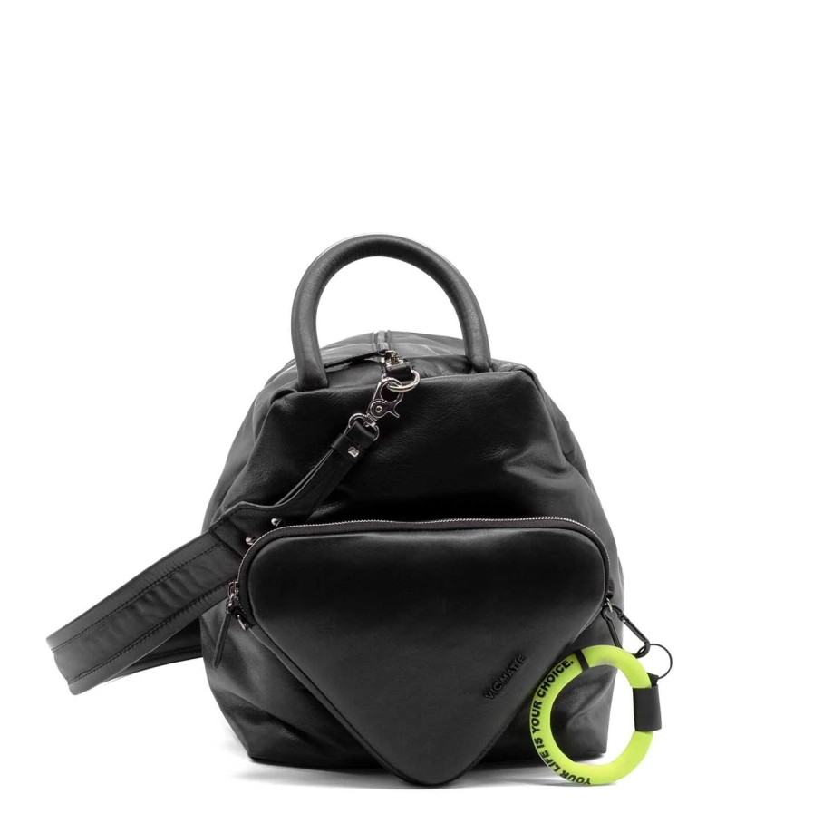 Men VIC MATIE | Iris Black Multi-Use Bag/Backpack