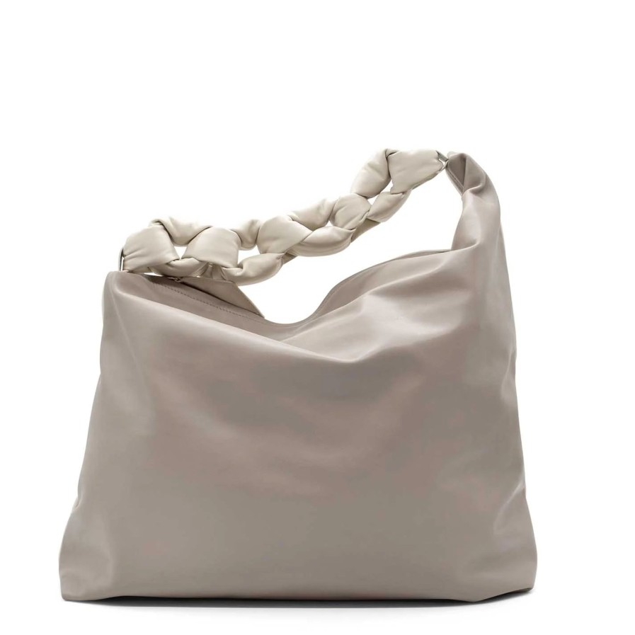 Women VIC MATIE | Margarethasymmetric Ivory/Clay-Grey Bag