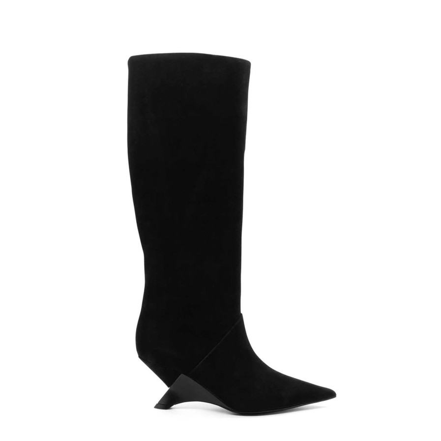 Women VIC MATIE | Swan Black Boots