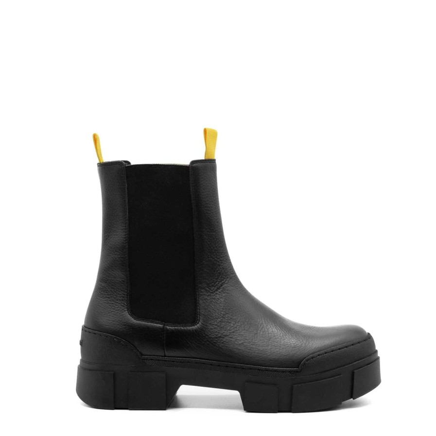 Men VIC MATIE | Men'S Roccia Black Beatles Boots