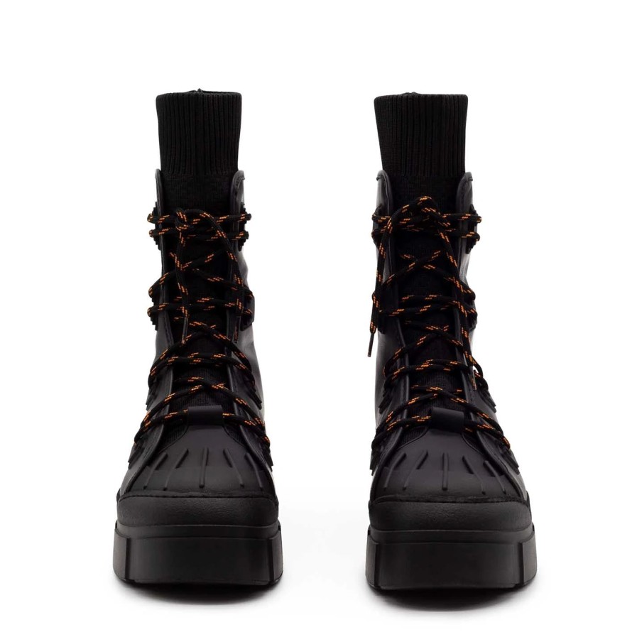 Women VIC MATIE | Roccia Black Trekking Combat Boots